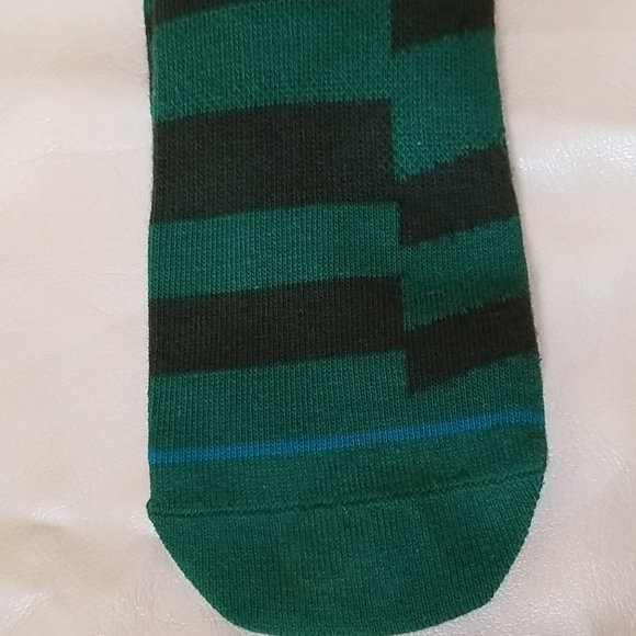 NWT Stance "Outlook" Green Crew Socks - Picture 5 of 8